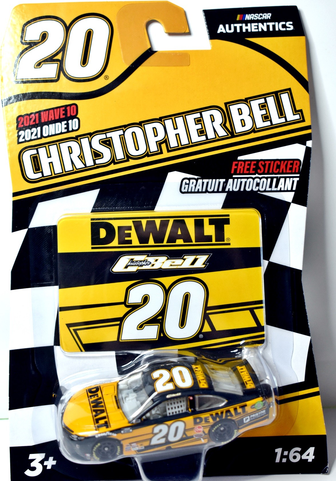 Lionel NASCAR Authentics - Christopher Bell DeWalt Toyota Camry