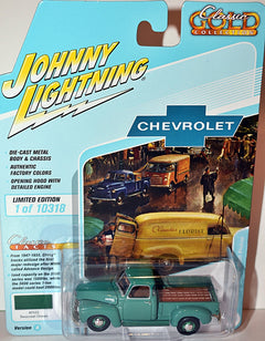 Johnny Lightning Classic Gold - 1950 Chevrolet 3100 5 Window Pickup Truck