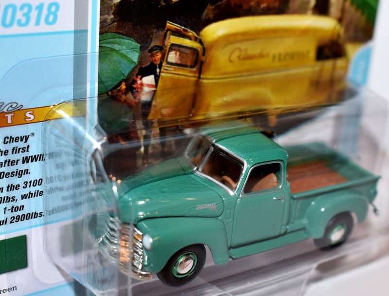 Johnny Lightning Classic Gold - 1950 Chevrolet 3100 5 Window Pickup Truck