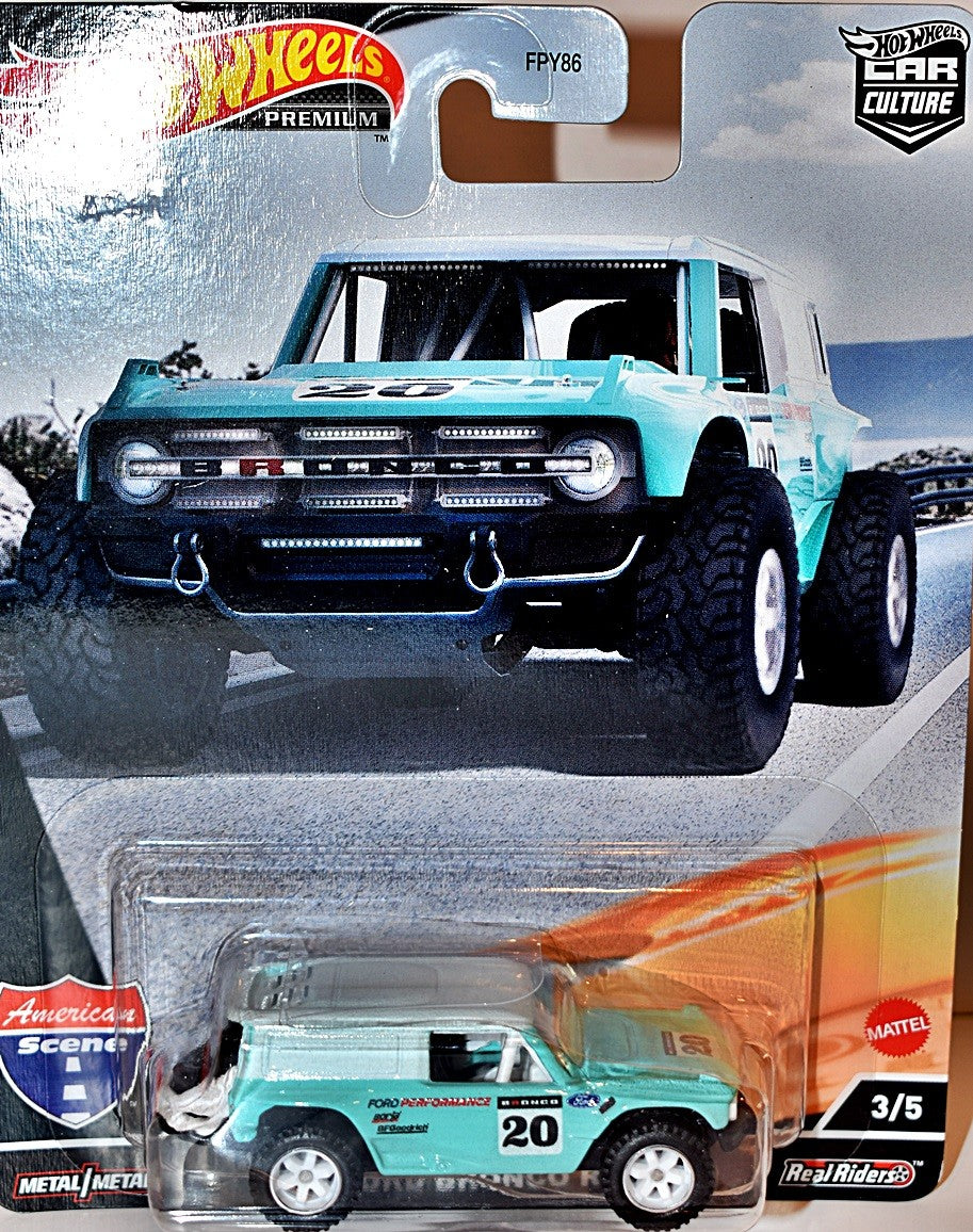 Hot Wheels Premium - American Scene - Ford Bronco R