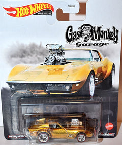 Hot Wheels Premium  - Gas Monkey Garage - 1968 Chevrolet C3 Corvette Coupe