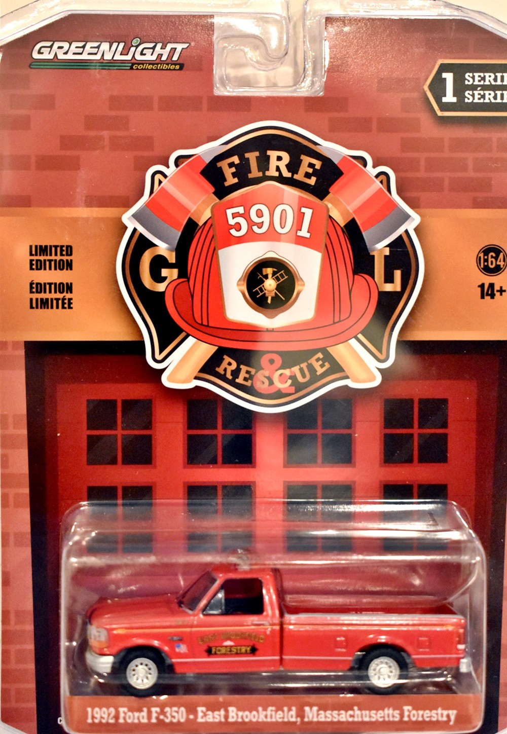 Greenlight Fire & Rescue - 1992 Ford F-350 East Brookfield MA Forestry FD