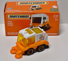 Matchbox Power Grabs - Mini Sweeper  Street Cleaner