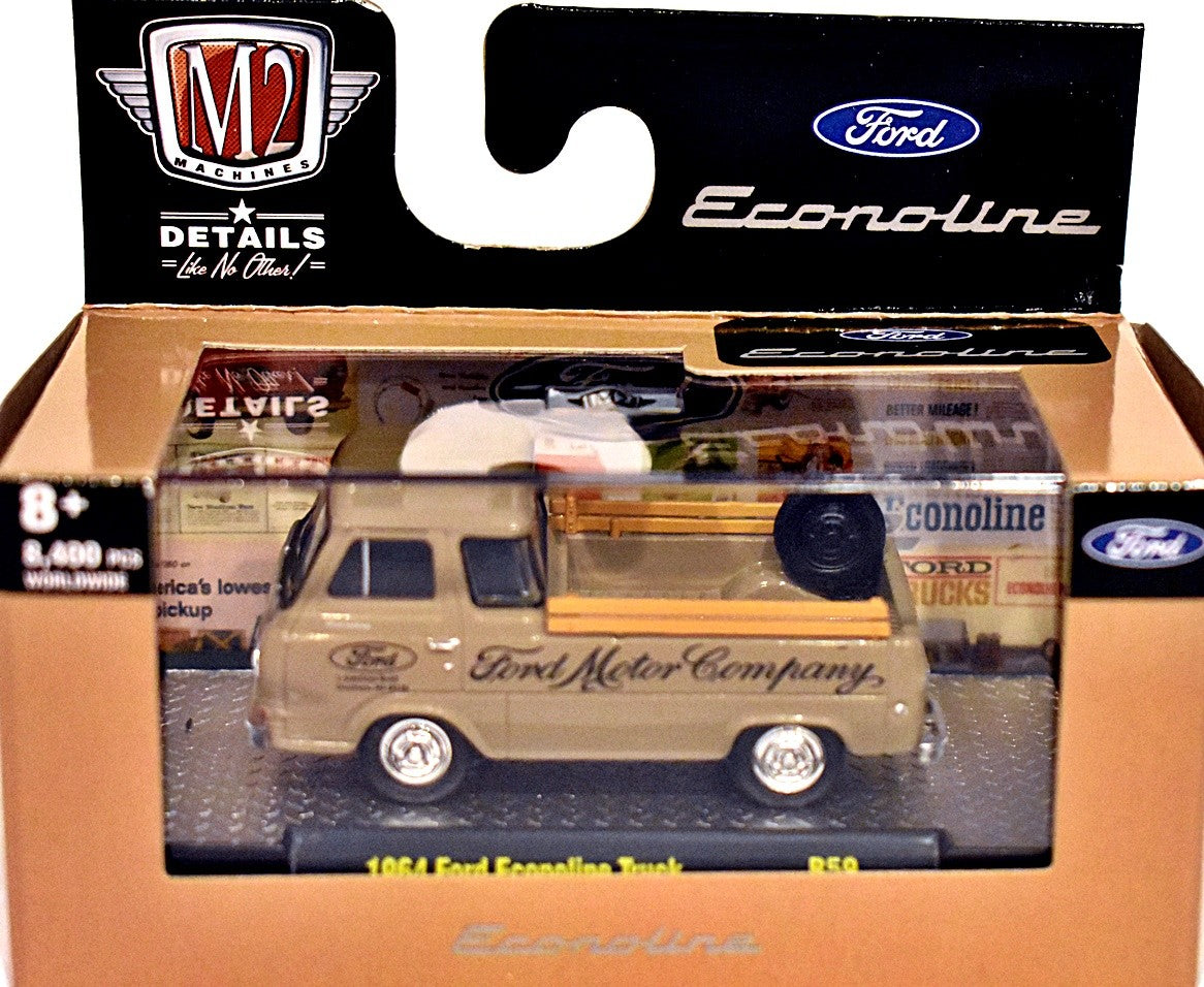 M2 Authentics - FOMOCO - 1964 Ford Econoline Stake Truck