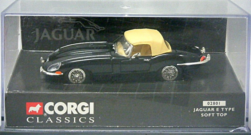  Corgi Classics  (02801) Jaguar E-Type Soft Top