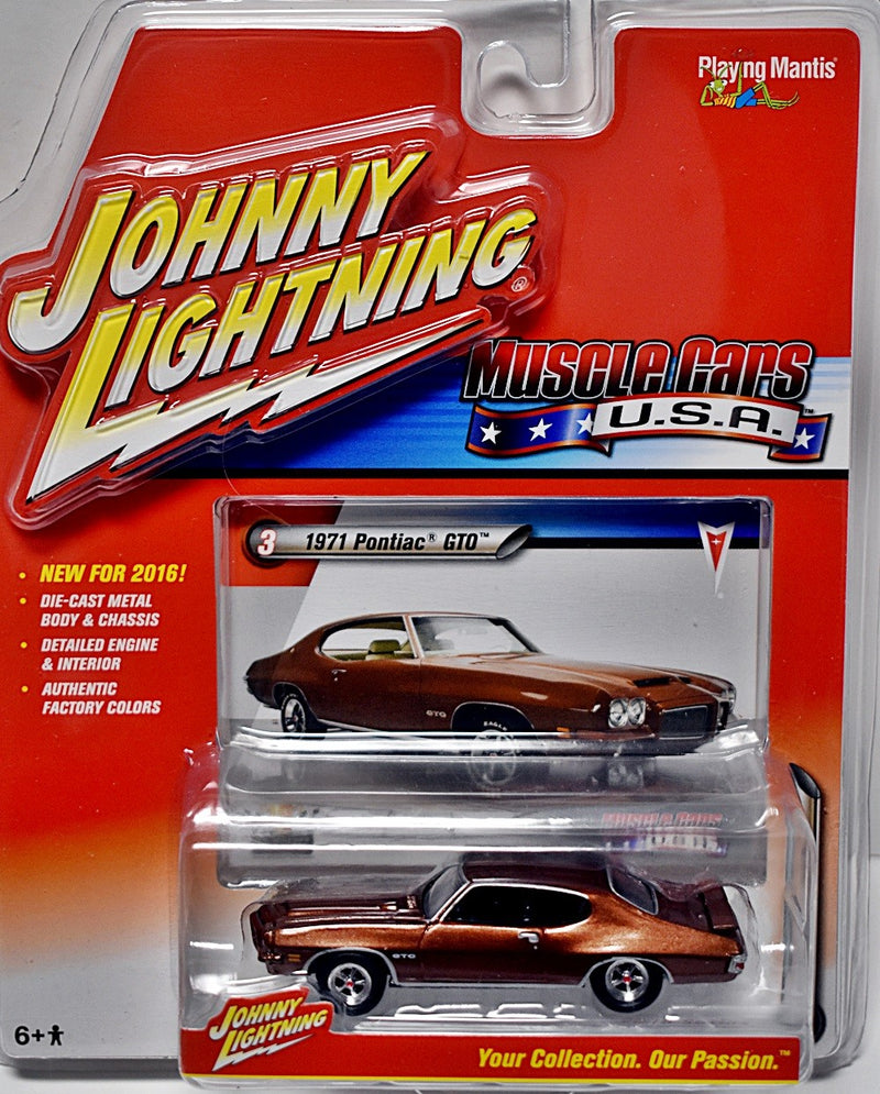 Johnny Lightning Muscle Cars USA - 1971 Pontiac GTO