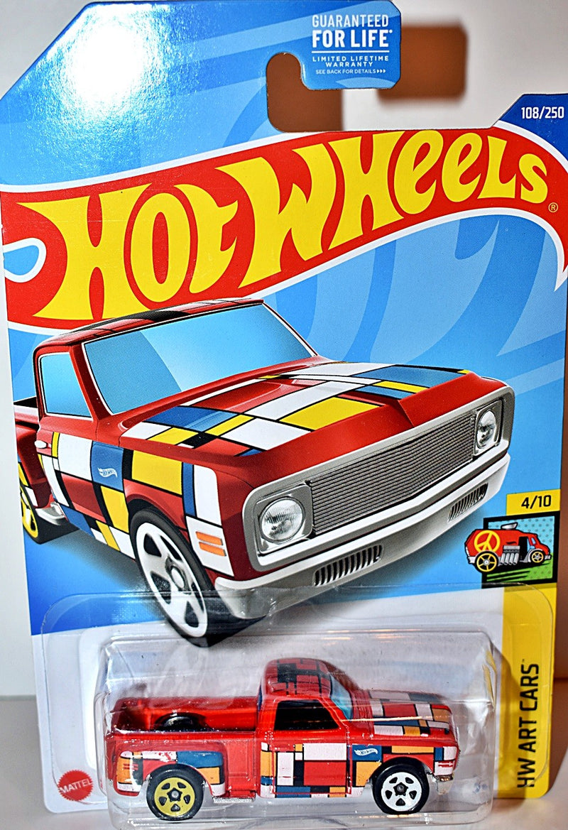 Hot Wheels - 1969 Chevrolet C10 Stepside Pickup Truck