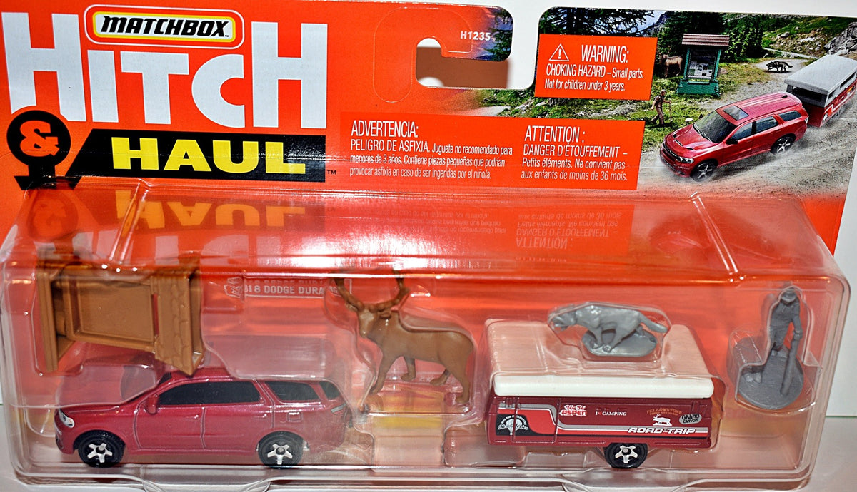 Matchbox Hitch & Haul - Dodge Durango & Camper Trailer