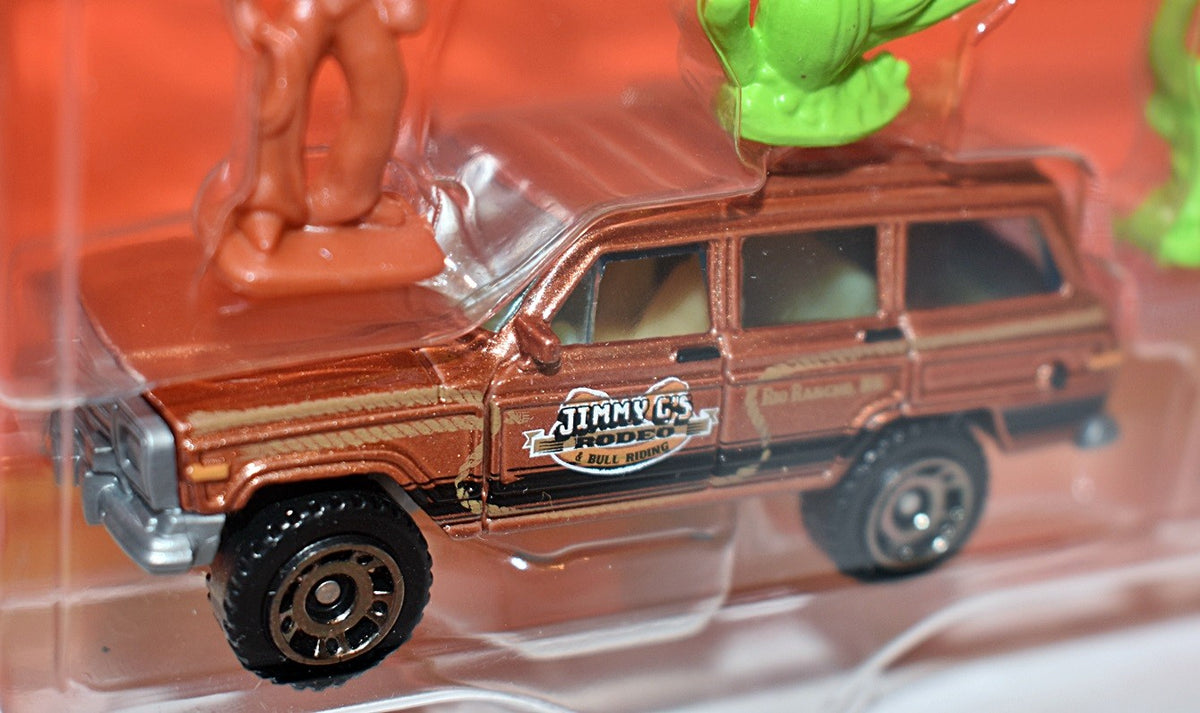 Matchbox Hitch & Haul - Jeep Grand Wagoneer Rodeo Set
