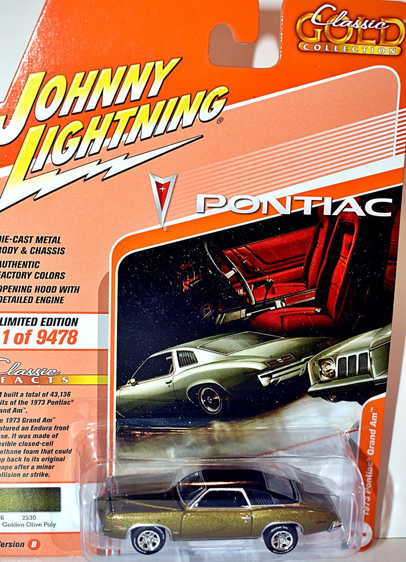 Johnny Lightning - Classic Gold - 1973 Pontiac Grand Am