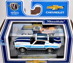 M2 Machines - Performance Packaging -  1972 Chevrolet Camaro Z28 - Frostbite