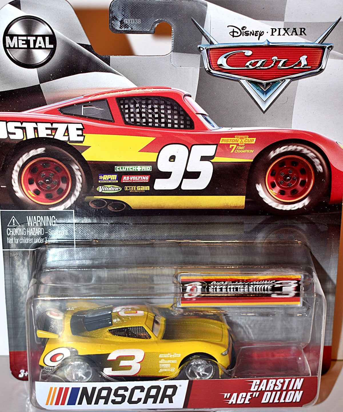 Disney CARS - NASCAR Series - Austin Dillon - Carstin "ACE" Dillon Chevrolet Camaro Stock Car