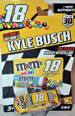 NASCAR Authentics - Joe Gibbs Racing - Kyle Busch M&M's Mini 'sToyota Camry