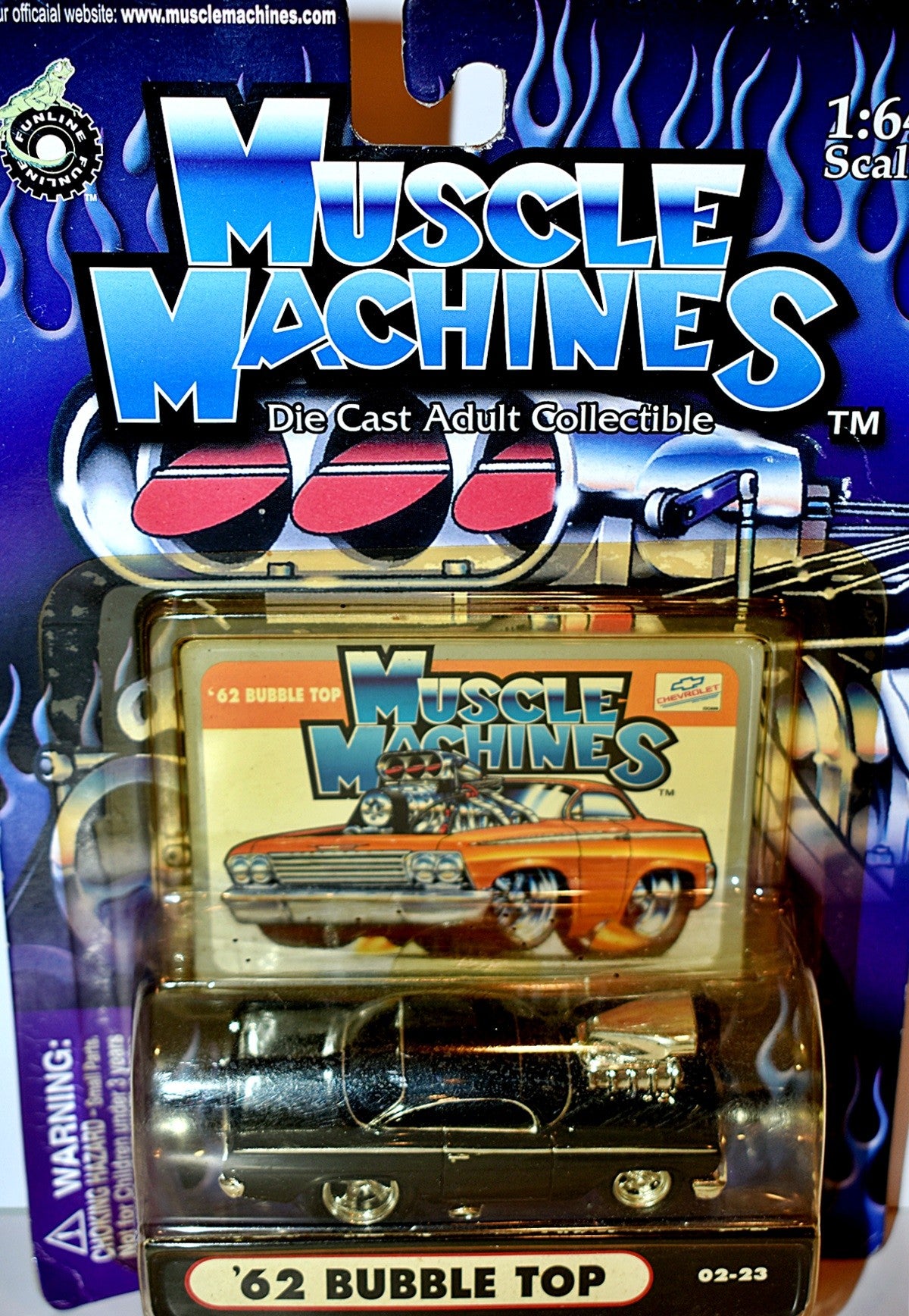 Muscle Machines 1962 Chevy Bel Air Bubbletop