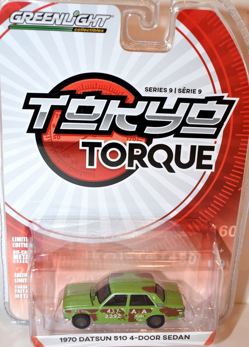 Greenlight - Tokyo Torque -  1970 Datsun 510 4 Door Sedan