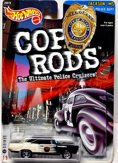 Hot Wheels Cop Rods - Jackson MS Police - 1970 Plymouth Roadrunner