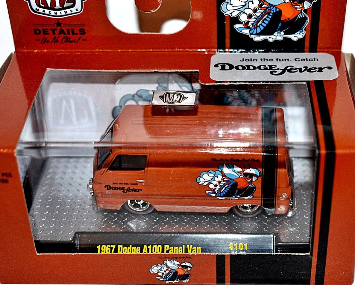 M2 Machines - Performance Packaging -  Dodge Fever - 1967 Dodge A100 Panel Van