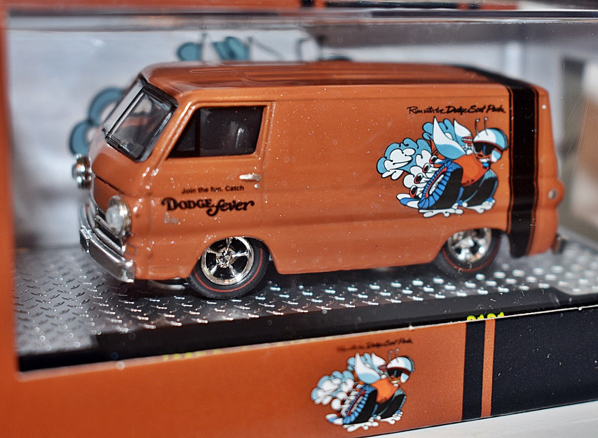 M2 Machines - Performance Packaging -  Dodge Fever - 1967 Dodge A100 Panel Van
