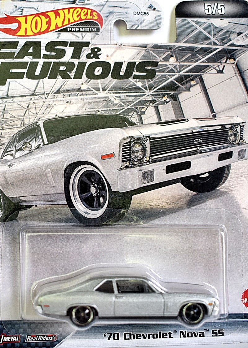 Hot Wheels Premium  Fast & Furious   1970 Chevy Nova SS