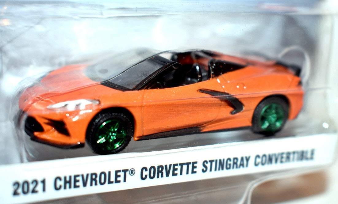 Greenlight Green Machine -  GL Muscle - 2021 Chevrolet Corvette Stingray Convertible