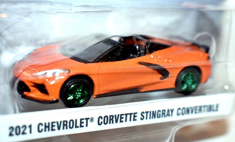 Greenlight Green Machine -  GL Muscle - 2021 Chevrolet Corvette Stingray Convertible
