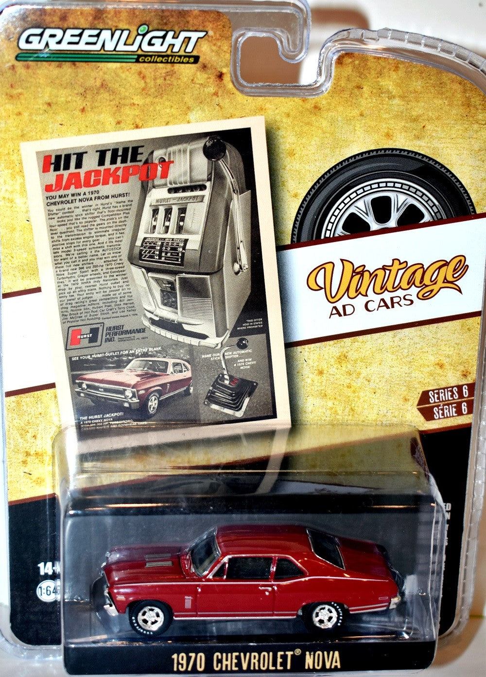 Greenlight Vintage Auto Ads - 1969 Chevrolet Camaro SS
