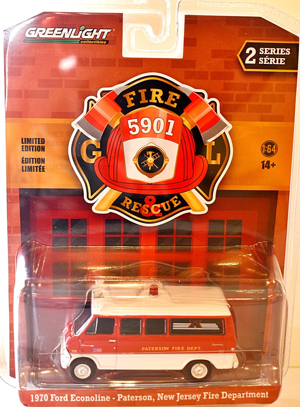Greenlight Fire & Rescue - Patterson NJ Fire Dept 1970 Ford Econoline Van
