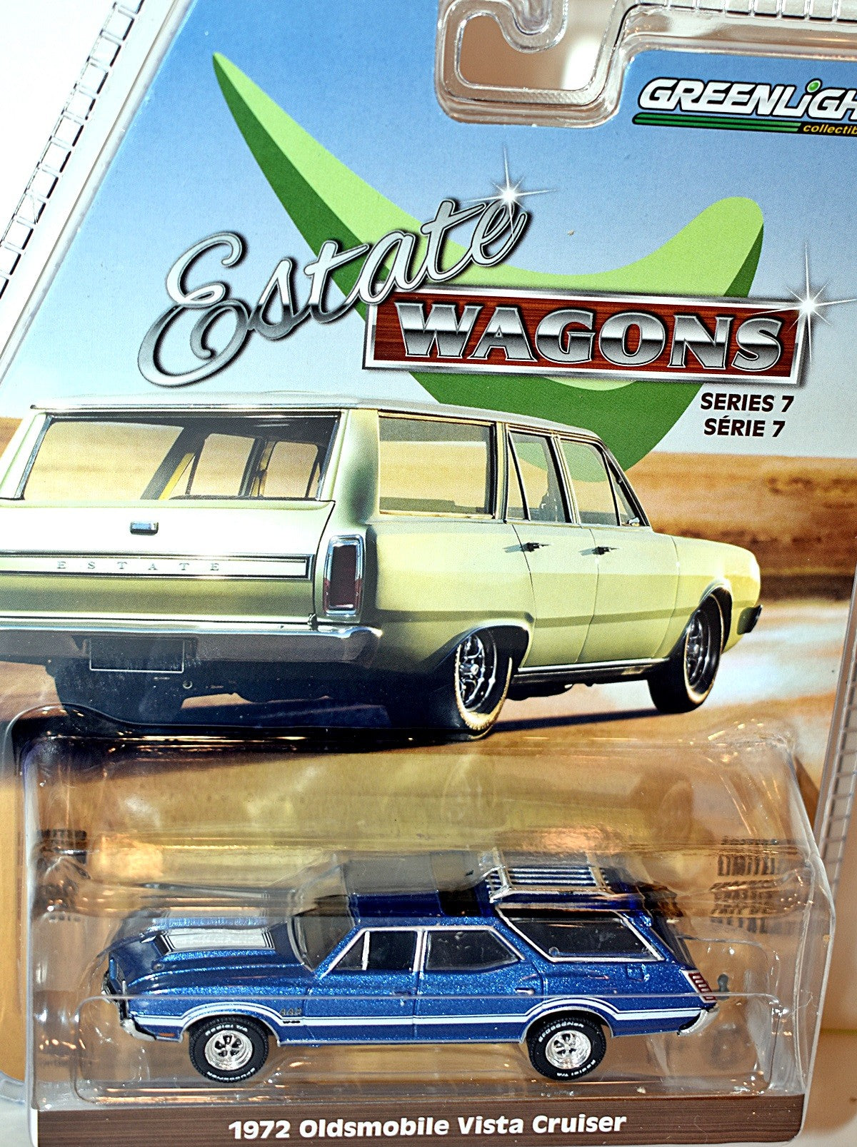 Greenlight - Estate Wagons - 1972 Oldsmobile Vista Cruiser Station Wagon 442 Trim