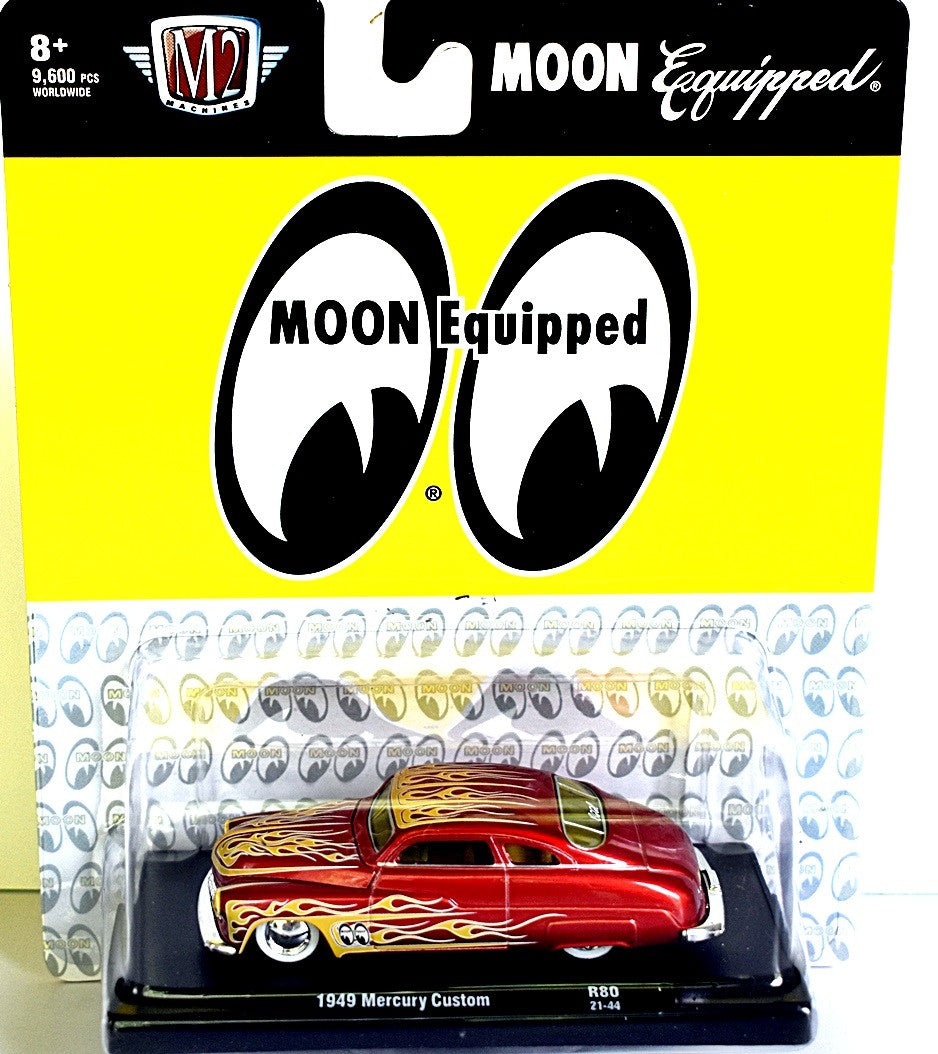 M2 Machines  Auto Drivers - Moon Equipped 1949 Mercury Custom Lead Sled