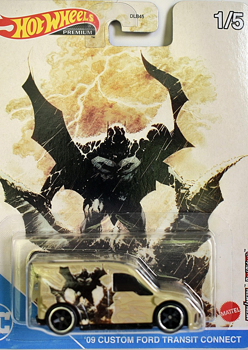 Hot Wheels Premium - Batman - Ford Transit Connect