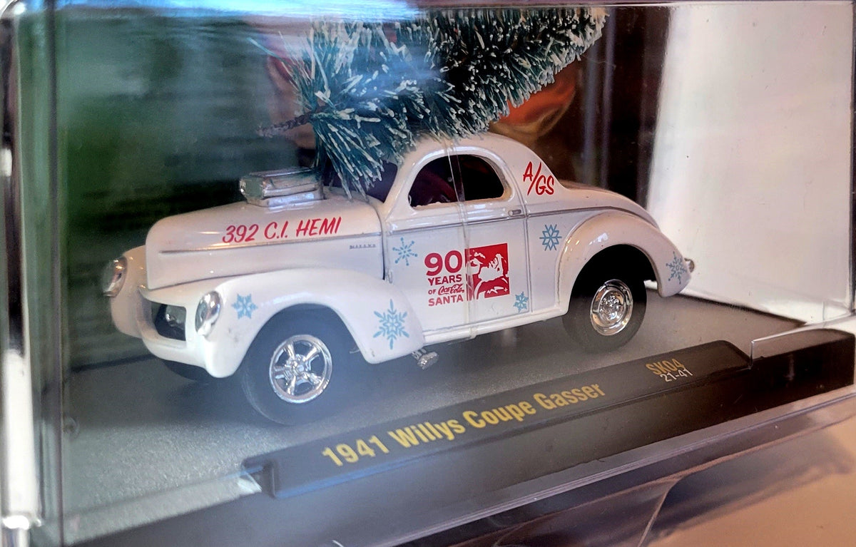 M2 Machines - Coca-Cola Holidays- 1941 Willys Hemi Gasser