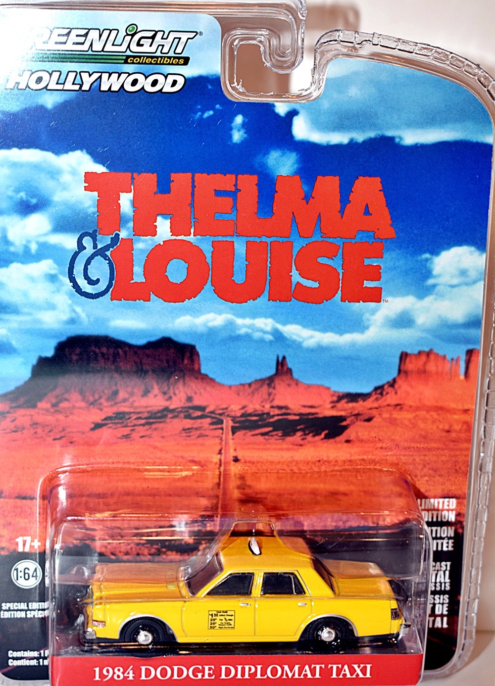 Greenlight Hollywood - Thelma & Louise - 1984 Dodge Diplomat Taxi Cab