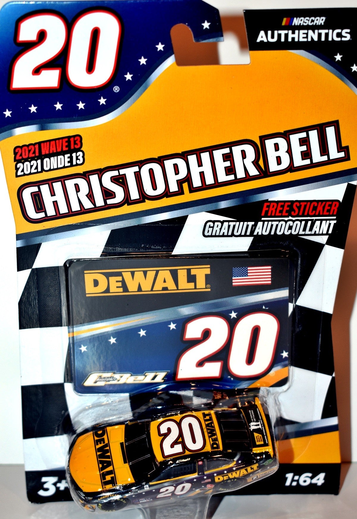 Lionel NASCAR Authentics - Christopher Bell DeWalt Toyota Camry