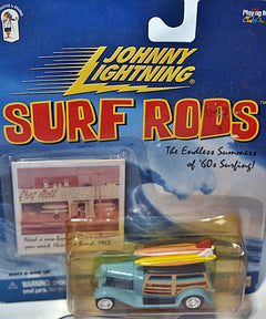 Johnny Lightning Surf Rods - Finks Speedwagon Model A Ford Woody