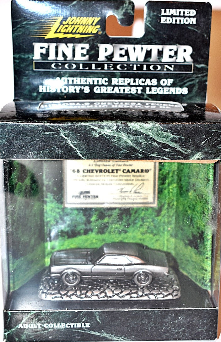 Johnny Lightning - Fine Pewter Collection - 1968 Chevrolet Camaro