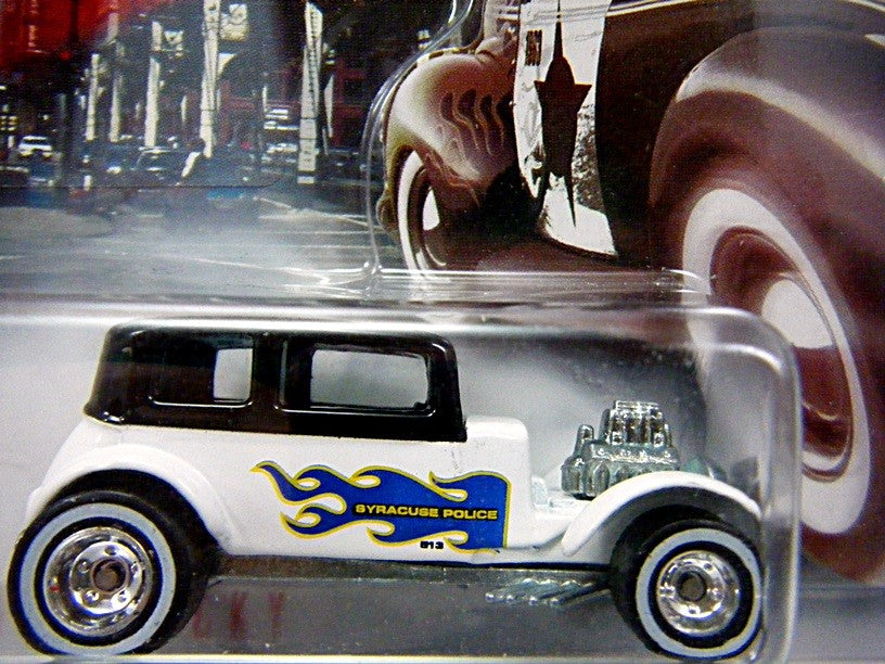Hot Wheels Cop Rods Syracuse NY Police 32 Ford Vicky
