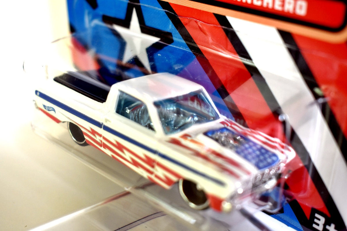 Hot Wheels Stars and Stripes - 1965 Ford Ranchero Pickup Truck
