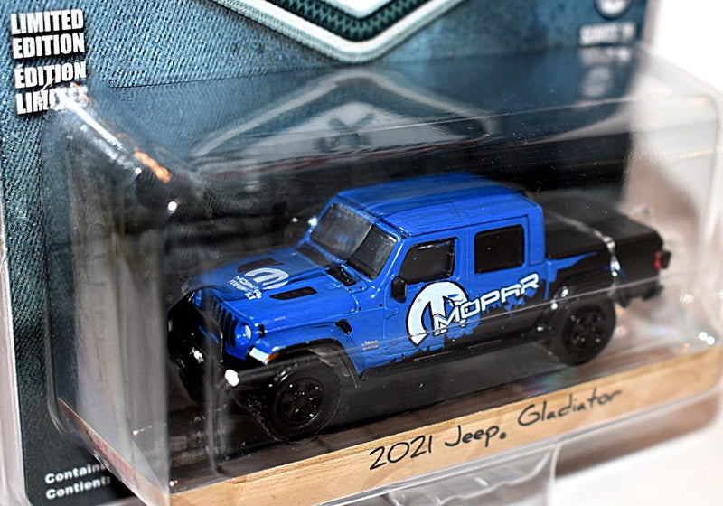Greenlight - Blue Collar -  2021 Jeep Gladiator MOPAR Offroad Truck
