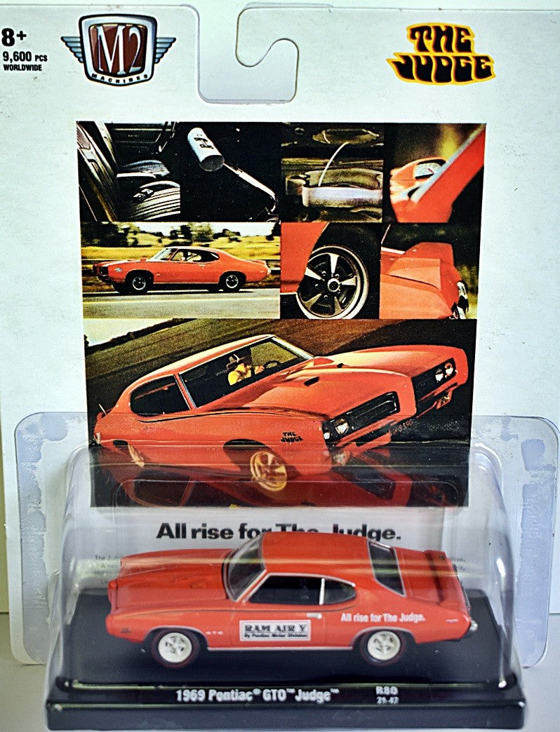 M2 Machines Drivers - 1969 Pontiac GTO Judge
