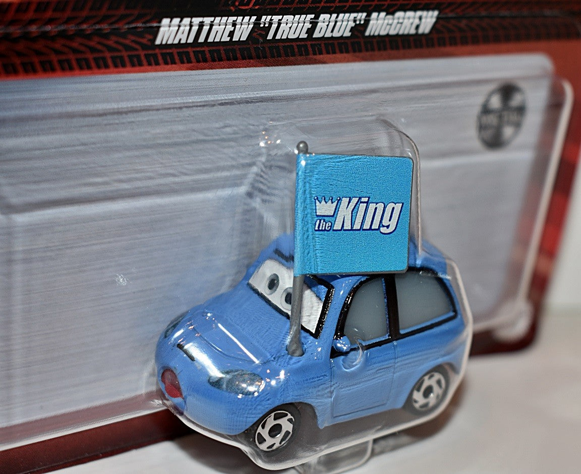 Disney CARS -  Matthew "True Blue" McCrew The King's #1 Fan