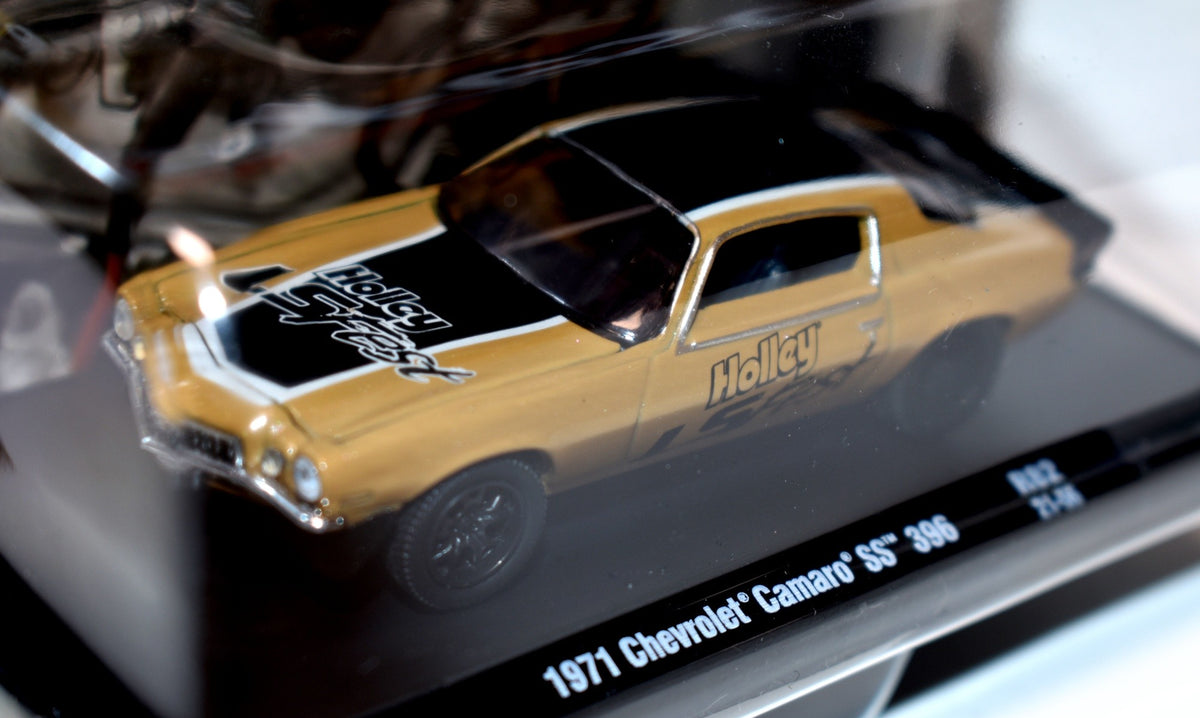 M2 Machines Detroit Muscle - Holley Carbs LS Fest 1971 Chevrolet Camaro SS 396
