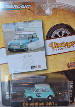 Greenlight Vintage Auto Ads - 1967 Morris Mini Cooper S