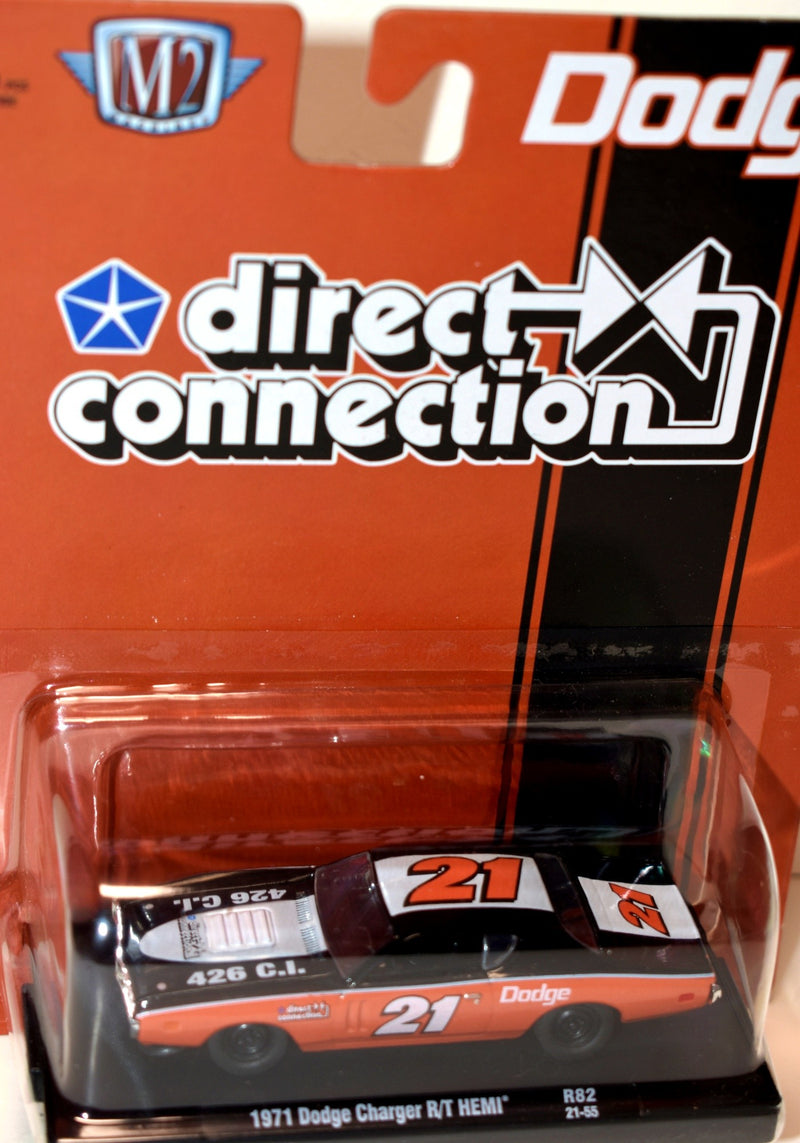 M2 Machines Drivers Series MOPAR direct connection 1971 Dodge Charger R/T Hemi