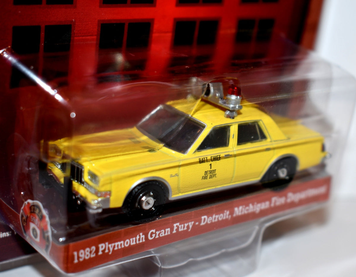 Greenlight Fire & Rescue - Detroit, MI 1982 Plymouth Gran Fury Fire Battalion Chief