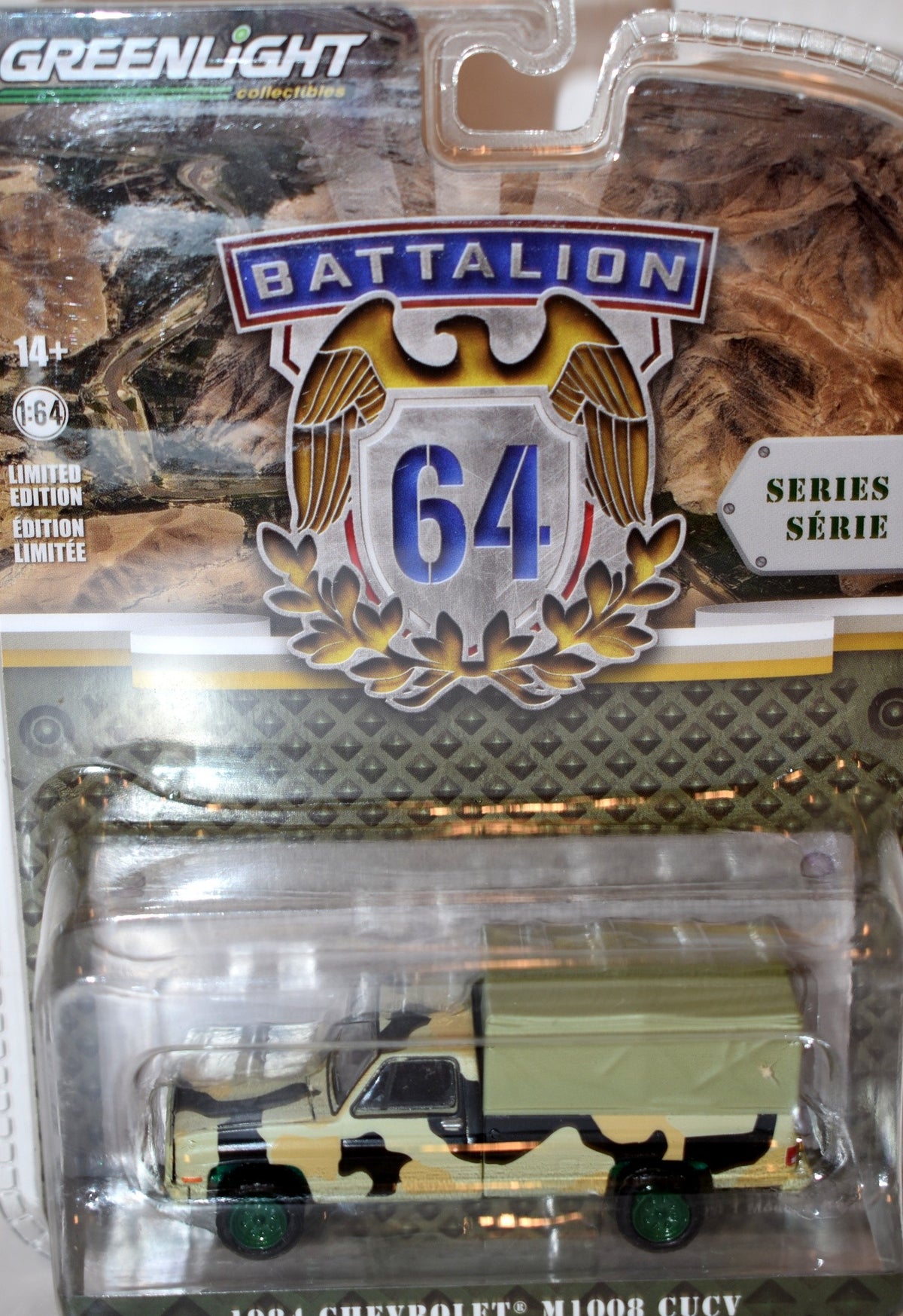 Greenlight - Battalion 64 - Green Machine 1984 Chevrolet M1008 CUCV