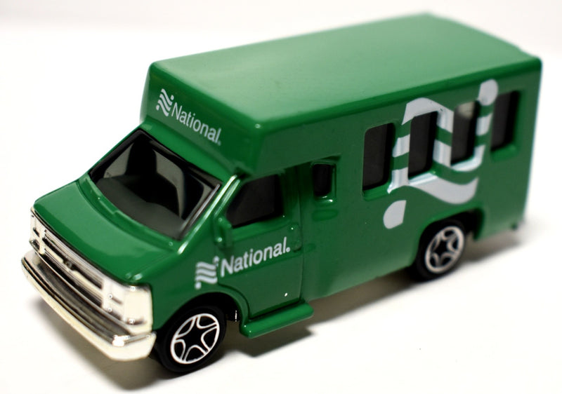 Matchbox  National Car Rental Chevy Transport Bus - First Edition