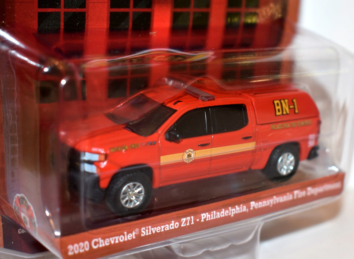 Greenlight Fire & Rescue - 2020 Chevy Silverado Z71 Pickup Truck - Philadelphia FD