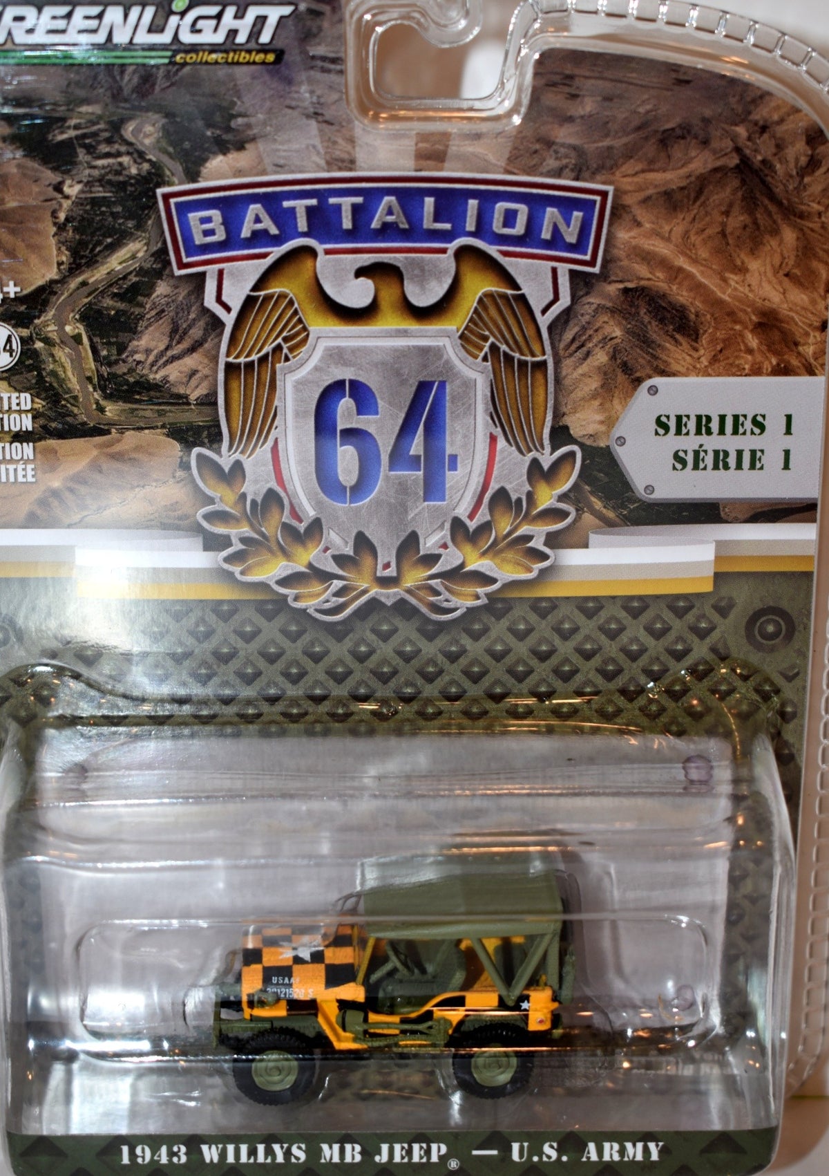 Greenlight - Battalion 64 - 1943 Willys MB US Army Jeep