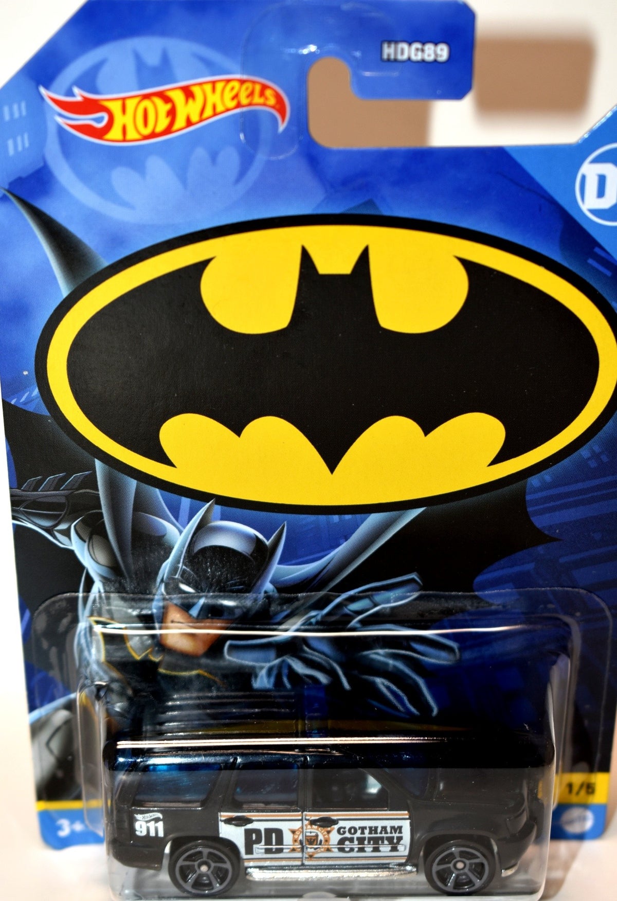 Hot Wheels - Batman - Gotham City PD Chevy Tahoe