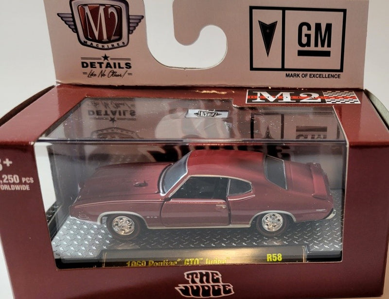 M2 Machines Detroit Muscle 1969 Pontiac GTO Judge